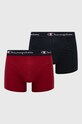 Champion μπόξερ (2-pack) εφαρμοστό σορτς μπόξερ σκούρο μπλε U20001