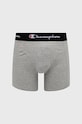 Boxerky Champion (2-pak) U20001 sivá AW24
