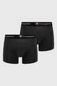 Champion bokserki (2-pack) dzianina szary U20001