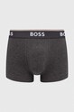 Одяг Боксери BOSS (3 - Pack) 50475274 сірий