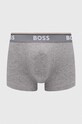 Боксери BOSS (3 - Pack) сірий 50475274