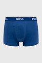 BOSS bokserki 3 - pack niebieski 50475274
