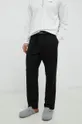 μαύρο Παντελόνι πιτζάμας Calvin Klein Underwear Ανδρικά