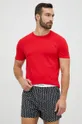 czerwony Calvin Klein Underwear piżama bawełniana Męski