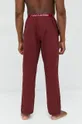 Pyžamové nohavice Calvin Klein Underwear burgundské
