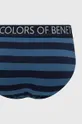 United Colors of Benetton slipy niebieski