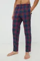 granatowy United Colors of Benetton spodnie piżamowe bawełniane Męski