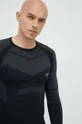 μαύρο Λειτουργικό μακρυμάνικο πουκάμισο 4F Ανδρικά