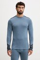 Helly Hansen longsleeve funkcyjny wełniany LIFA MERINO sporty zimowe niebieski 49364