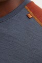 Helly Hansen longsleeve funcțional din lână LIFA MERINO 49364 bleumarin
