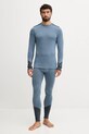 Helly Hansen legginsy funkcyjne LIFA MERINO 49366 niebieski AW25
