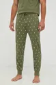Polo Ralph Lauren spodnie piżamowe bawełniane zielony