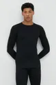 μαύρο Λειτουργικό μακρυμάνικο πουκάμισο Outhorn Ανδρικά