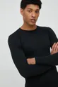 μαύρο Λειτουργικό μακρυμάνικο πουκάμισο Outhorn