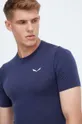 mornarsko modra Funkcionalna kratka majica Salewa