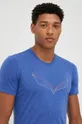 modra Športna kratka majica Salewa Pure Eagle Frame Dry