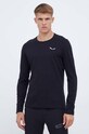 Μπλουζάκι Salewa 00.0000028524 μαύρο AW23