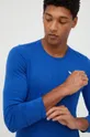 modrá Funkčné tričko s dlhým rukávom Salewa Lavaredo Hemp