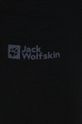 czarny Jack Wolfskin legginsy funkcyjne Alpspitze Wool