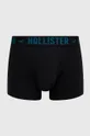 μαύρο Hollister Co. μπόξερ (5-pack)