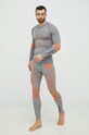 X-Bionic legginsy funkcyjne Energy Accumulator 4.0 EA.WP41W19M szary AW22