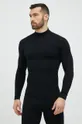 μαύρο Λειτουργικό μακρυμάνικο πουκάμισο X-Bionic Energy Accumulator 4.0 Ανδρικά