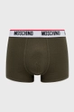 Boksarice Moschino Underwear 2-pack zelena