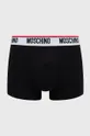 Μποξεράκια Moschino Underwear 2-pack μαύρο