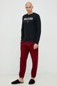 Hollister Co. piżama wzorzyste czerwony KI313.2053.509
