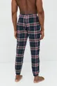 Abercrombie & Fitch spodnie piżamowe granatowy