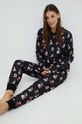 Пижама John Frank JFPJCH01.PUG черен AW22