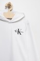 Chłopiec Calvin Klein Jeans bluza bawełniana dziecięca IU0IU00266.9BYY IU0IU00266.9BYY biały
