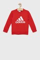 adidas Performance bluza copii print rosu HN1911