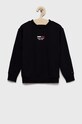 Παιδική μπλούζα Tommy Hilfiger απλικέ σκούρο μπλε KB0KB07603.9BYY