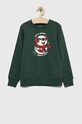 Jack & Jones bluza copii print verde 12222091.TrekkingGr