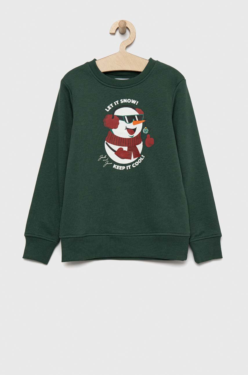 verde metalizat Jack & Jones bluza copii De băieți