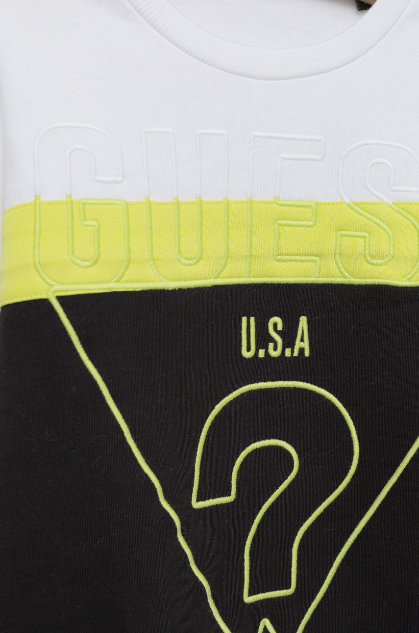 Guess bluza bawełniana dziecięca 100 % Bawełna