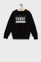 czarny Tommy Hilfiger bluza dziecięca Chłopięcy