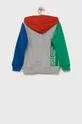 Дитяча бавовняна кофта United Colors of Benetton барвистий