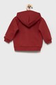 United Colors of Benetton bluza bawełniana dziecięca 3QLAG500T.P bordowy AW22