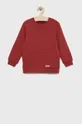 κόκκινο Παιδική βαμβακερή μπλούζα United Colors of Benetton Για αγόρια