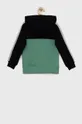 Παιδική βαμβακερή μπλούζα United Colors of Benetton μαύρο