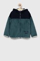 Sisley bluza dziecięca 3UC6X500I.G turkusowy AW22
