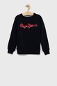 Dětská bavlněná mikina Pepe Jeans Lamonty bez kapuce námořnická modř PB581422.594