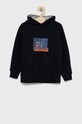 Pepe Jeans bluza bawełniana dziecięca Omar nadruk granatowy PB581430.594