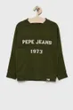 πράσινο Παιδική βαμβακερή μπλούζα Pepe Jeans Για αγόρια