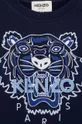 Дитяча бавовняна кофта Kenzo Kids темно-синій