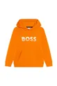 Παιδική μπλούζα BOSS πορτοκαλί