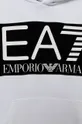 Detská bavlnená mikina EA7 Emporio Armani  Základná látka: 100% Bavlna Podšívka kapucne : 100% Bavlna Elastická manžeta: 95% Bavlna, 5% Elastan