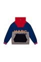 Marc Jacobs hanorac de bumbac pentru copii cu modele bleumarin W25559.B.114.150
